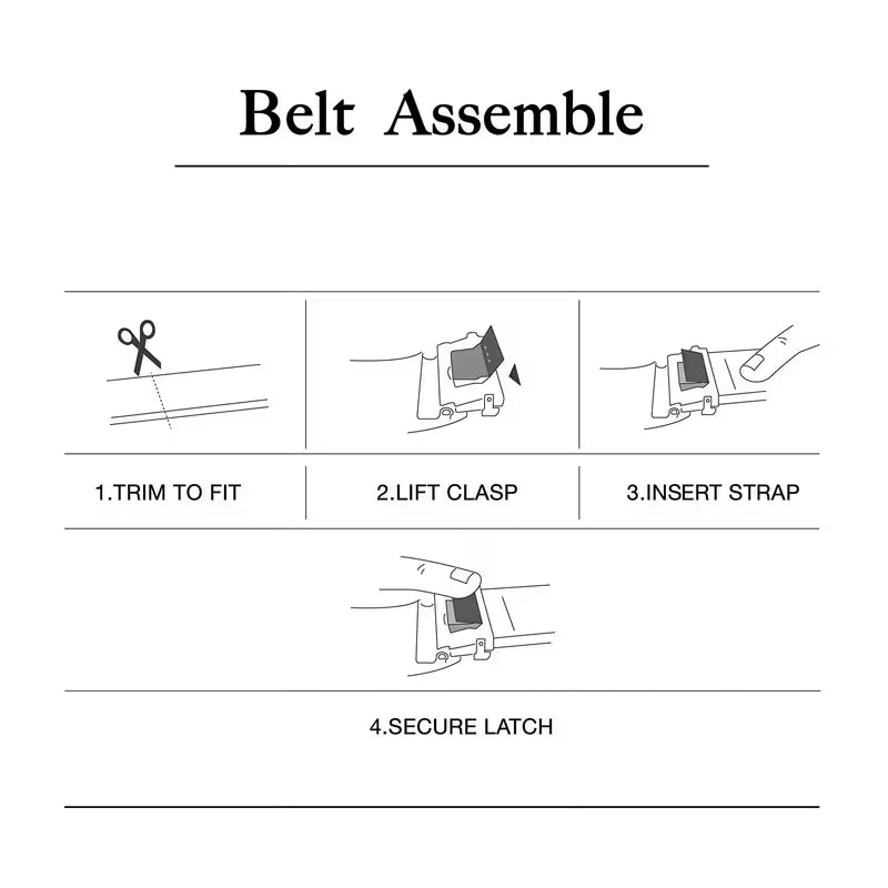 THE MONARCH™— Automatic No-Hole Belt