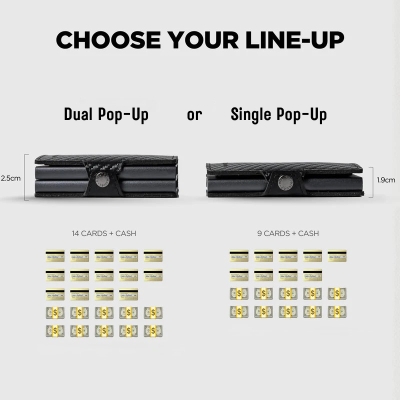 Dual Pop-Up Wallet